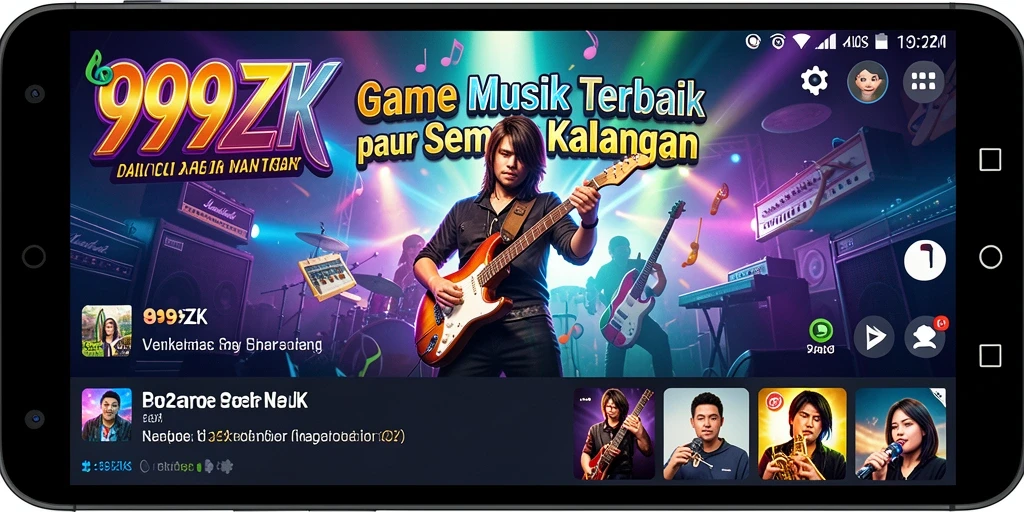 Menampilkan gameplay seru dan interaktif dari 999ZK.