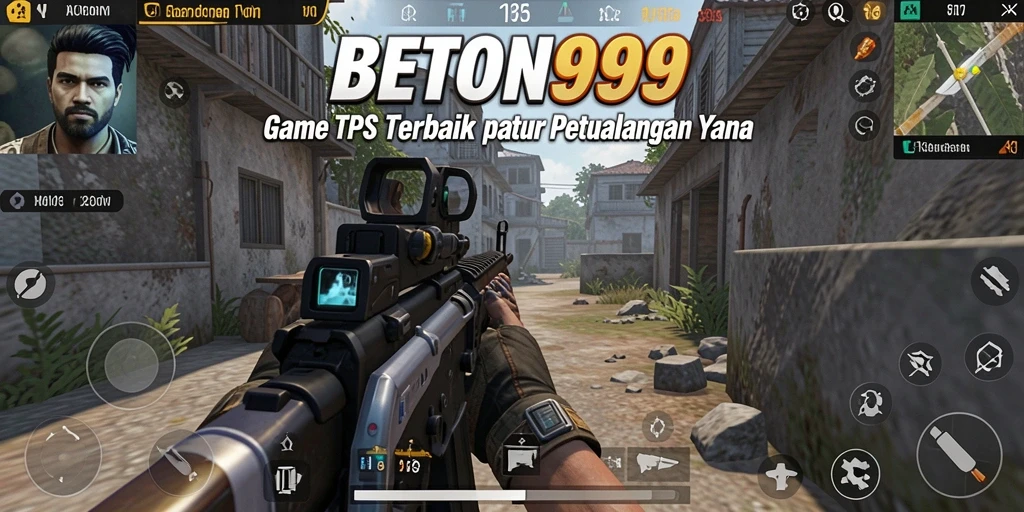 Gameplay BETON999 yang seru dan mengasyikkan dalam aksi TPS.