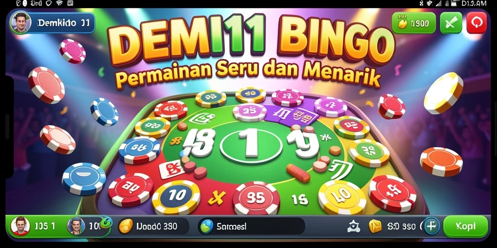 Tampilan screenshot gameplay Bingo yang seru di DEMI11.