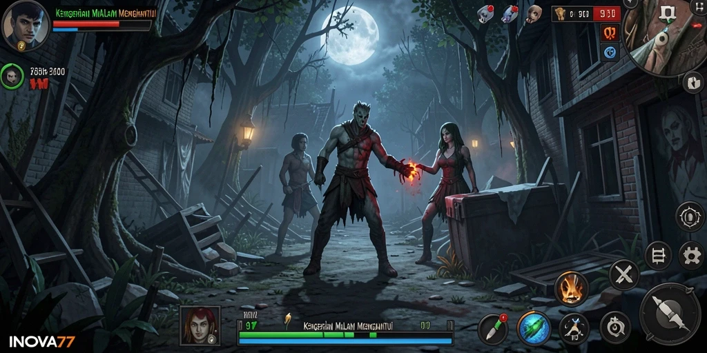 Gameplay INOVA77 yang menyeramkan dan menegangkan di dalam kegelapan.