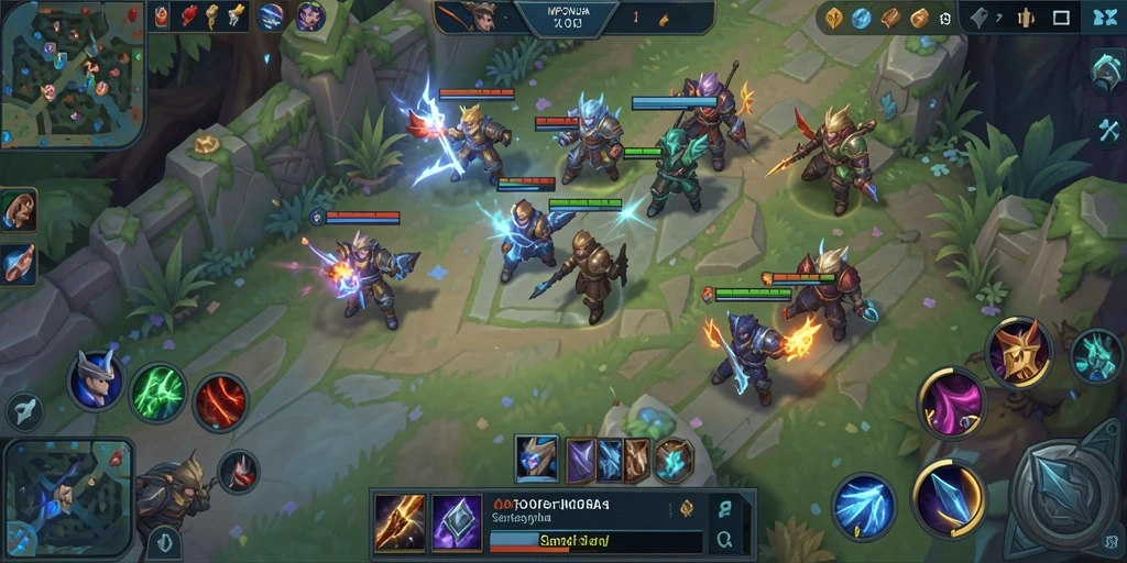 Screenshot MPONUSA menunjukkan aksi gameplay yang menegangkan.