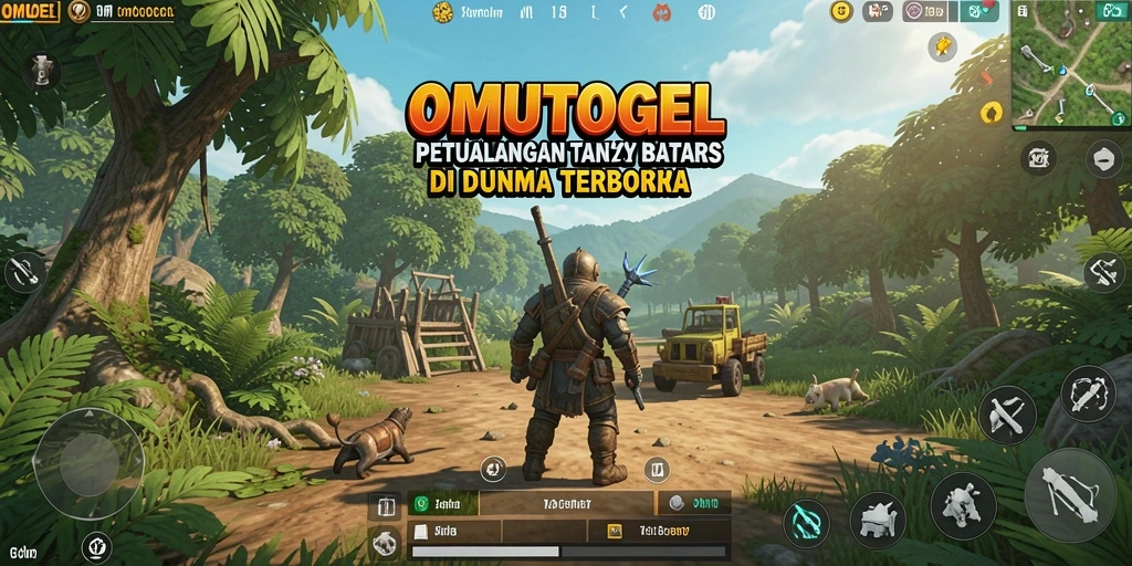 Tampilan menakjubkan dari gameplay Open World OMUTOGEL.