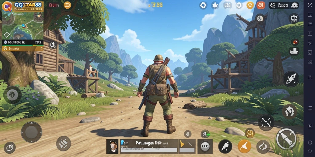 Gameplay yang menakjubkan dalam dunia terbuka yang luas.