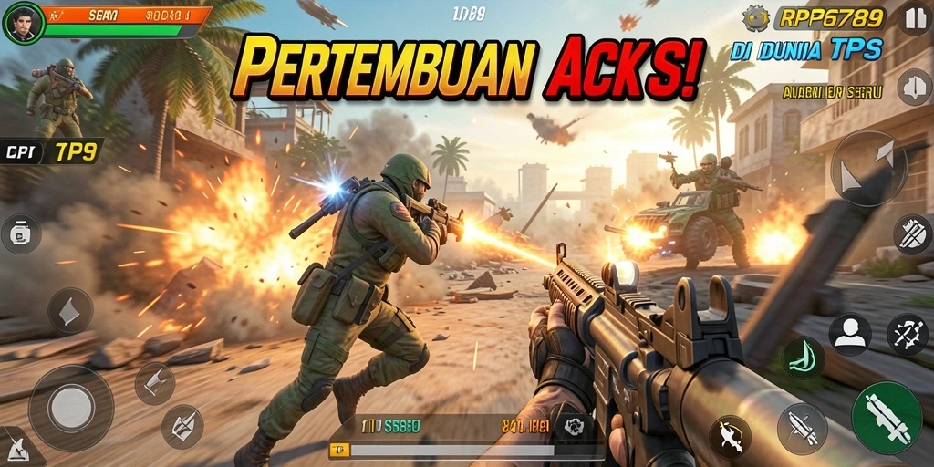 Tampilan aksi seru dalam gameplay RP6789 yang menawan.